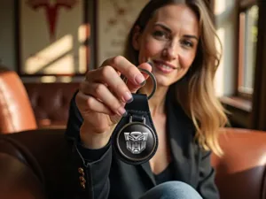 Leather Key Ring High-Quality Elite for Women Style